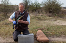 Verdovingsgeweer klaarmaken