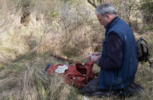 Verdovingsspuit klaarmaken